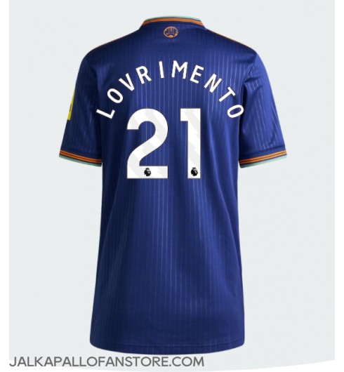 Newcastle United Tino Livramento #21 Kolmaspaita Naisten 2025-26 Lyhythihainen Newcastle United Tino Livramento #21 Kolmaspaita Naisten 2025-26 Lyhythihainen